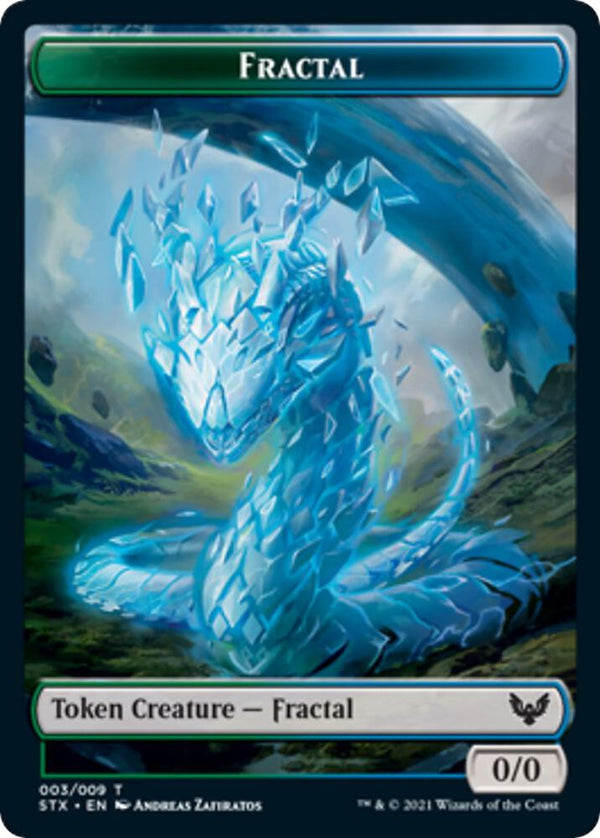 Fractal Token - Magic: The Gathering