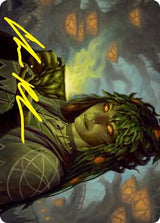 Dina, Soul Steeper Art Card (Gold-Stamped Signature) - Magic: The Gathering