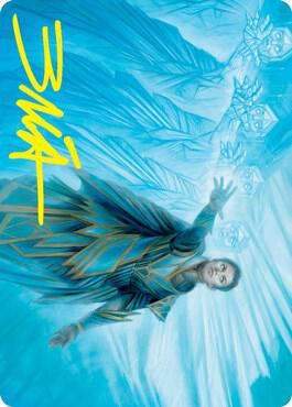 Echoing Equation Art Card (Gold-Stamped Signature) - Magic: The Gathering
