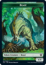 Beast (011) // Insect Double-Sided Token - Magic: The Gathering