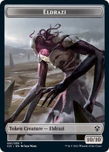 Eldrazi // Champion of Wits Double-Sided Token - Magic: The Gathering