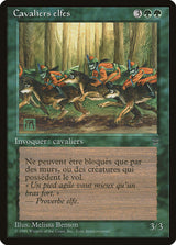 Elven Riders (French) - "Cavaliers elfes" - Magic: The Gathering