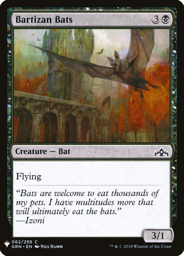 Bartizan Bats - Magic: The Gathering