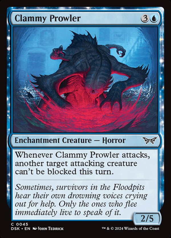 Clammy Prowler - Magic: The Gathering