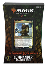 Adventures in the Forgotten Realms - Draconic Rage Commander Deck - Magic: The Gathering