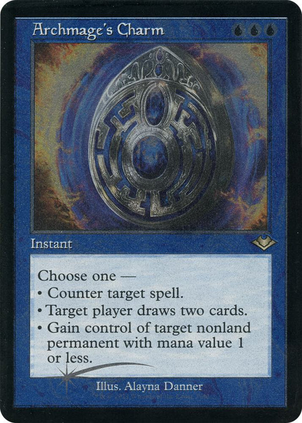 Archmage's Charm (Retro Frame) (Foil Etched) - Magic: The Gathering