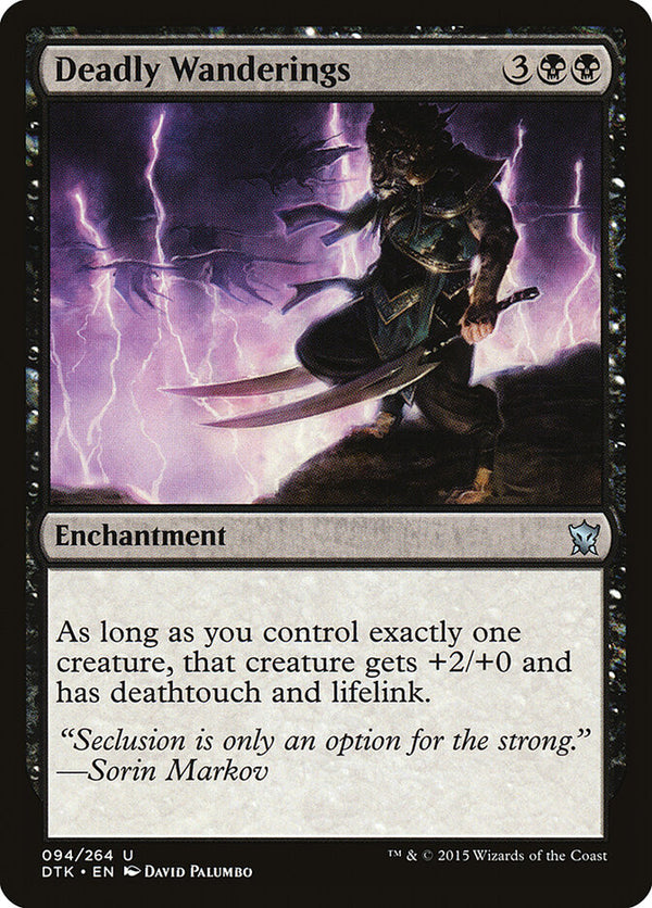 Deadly Wanderings - Magic: The Gathering