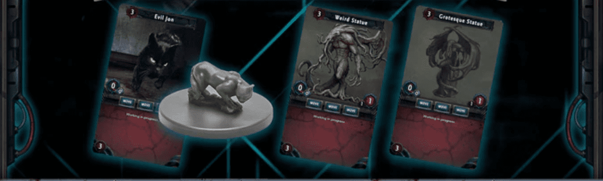 Deep Madness: Evil Jon & Statues Card Pack