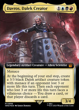 Davros, Dalek Creator (Extended Art) (Surge Foil) - Magic: The Gathering