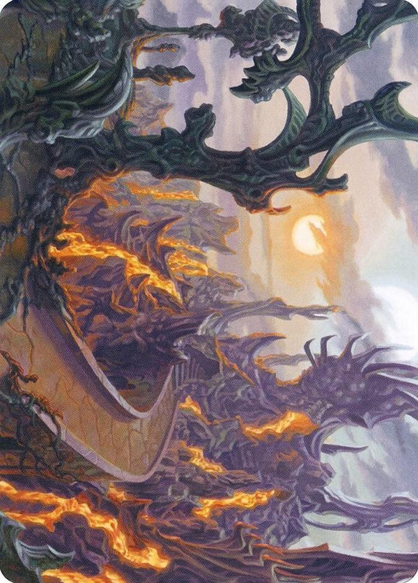 Drossforge Bridge Art Card - Magic: The Gathering