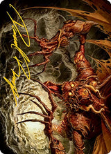 Archfiend of Sorrows Art Card (Gold-Stamped Signature) - Magic: The Gathering