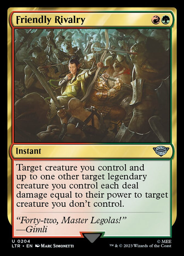Friendly Rivalry - Magic: The Gathering