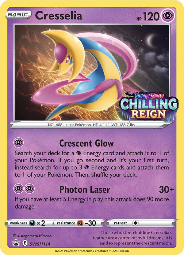 Cresselia - SWSH114 (Prerelease) - Pokémon