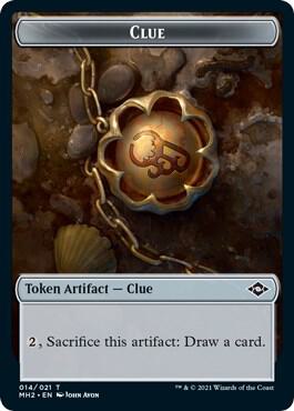 Clue (014) // Crab Double-Sided Token - Magic: The Gathering