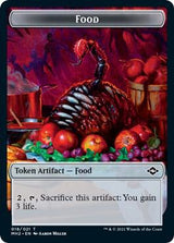 Food (018) // Crab Double-Sided Token - Magic: The Gathering