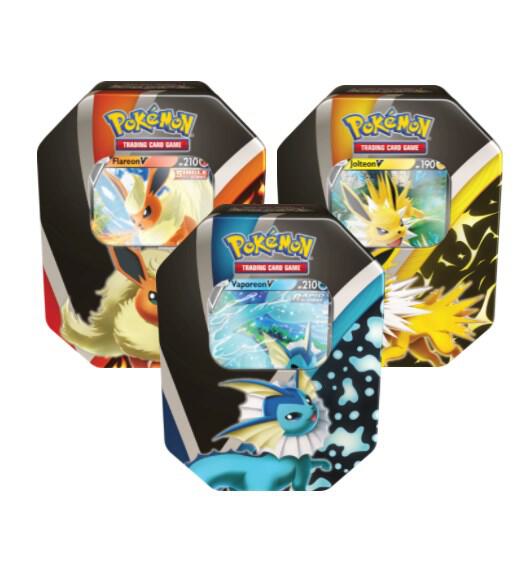 Eevee Evolutions Tin [Set of 3] - Pokémon