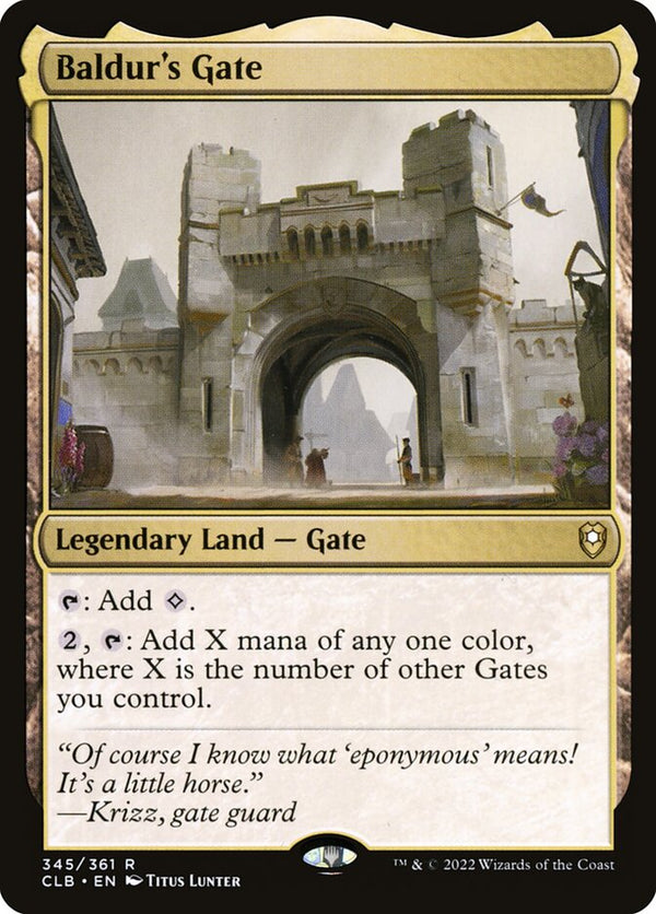 Baldur's Gate - Magic: The Gathering