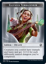 Emblem - Ellywick Tumblestrum - Magic: The Gathering