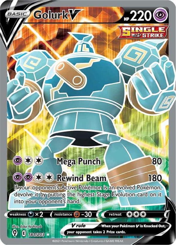 Golurk V (Full Art) - Pokémon
