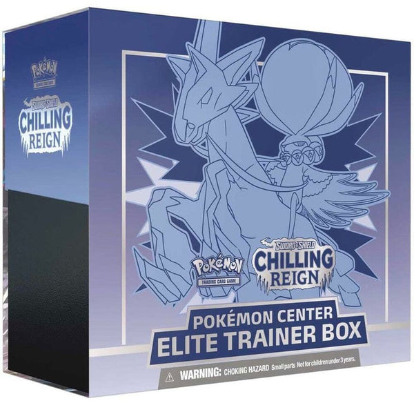 Chilling Reign Pokemon Center Elite Trainer Box [Ice Rider Calyrex] (Exclusive) - Pokémon