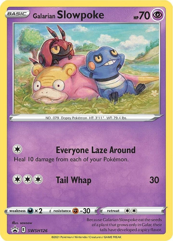 Galarian Slowpoke - SWSH126 - Pokémon