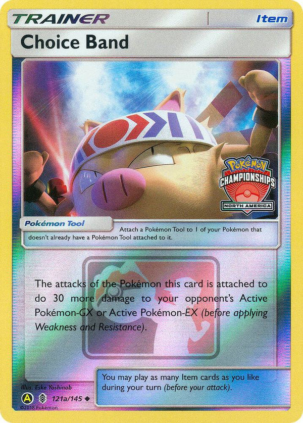 Choice Band - 121a/145 (North America Championships) - Pokémon