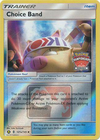 Choice Band - 121a/145 (Oceania Championships) - Pokémon