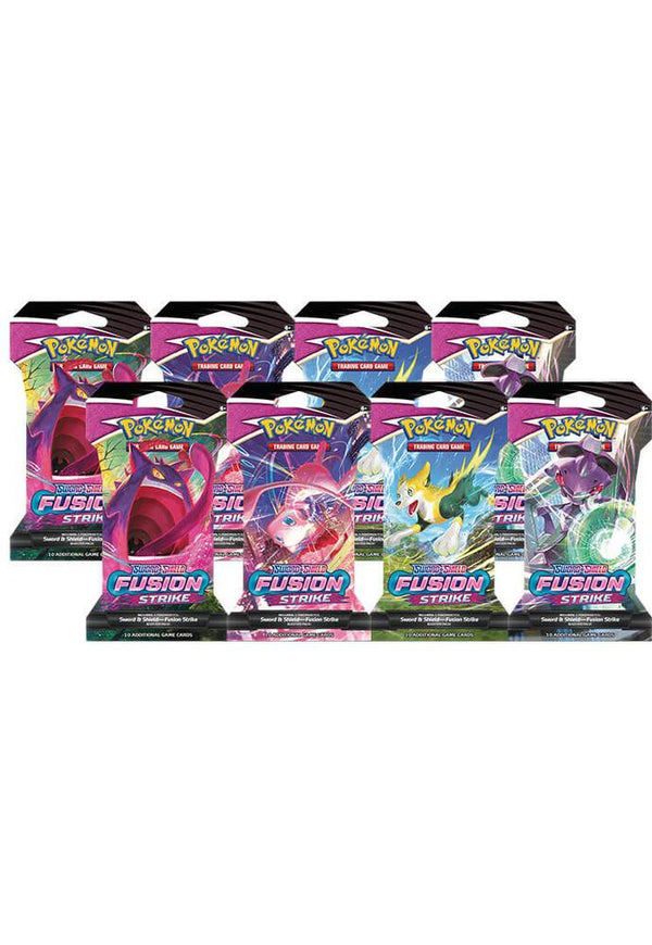 Fusion Strike Sleeved Booster Pack Bundle [Set of 8] - Pokémon