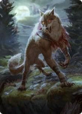 Arlinn, the Moon's Fury Art Card (02/81) - Magic: The Gathering
