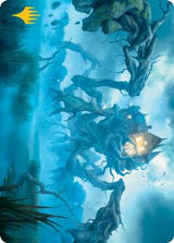 Creeping Inn Art Card (Gold-Stamped Signature) - Magic: The Gathering