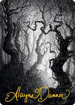 Forest Art Card (80/81) (Gold-Stamped Signature) - Magic: The Gathering