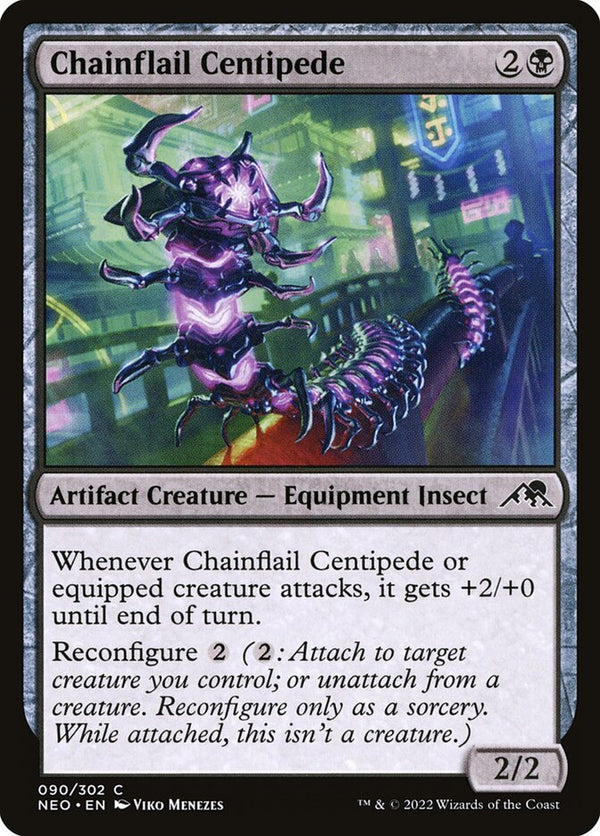 Chainflail Centipede - Magic: The Gathering