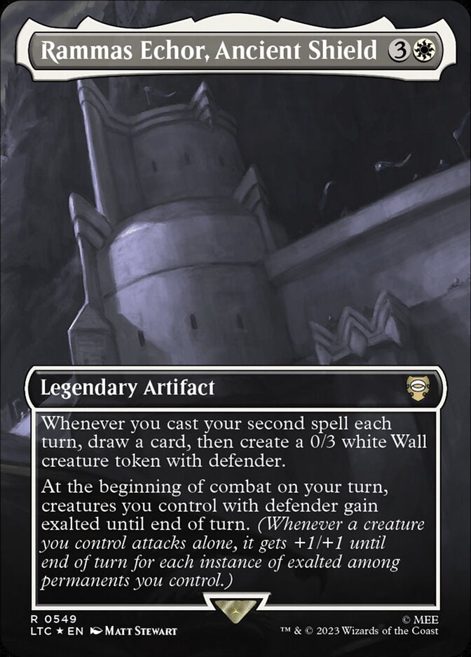 Rammas Echor, Ancient Shield (Borderless) (Surge Foil)