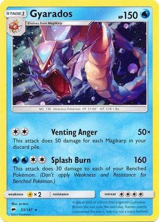 Gyarados - 33/147 (Cosmos Holo) - Pokémon