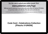 Code Card - Celebrations Collection [Pikachu V-UNION] - Pokémon