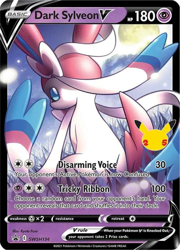 Dark Sylveon V - SWSH134 - Pokémon