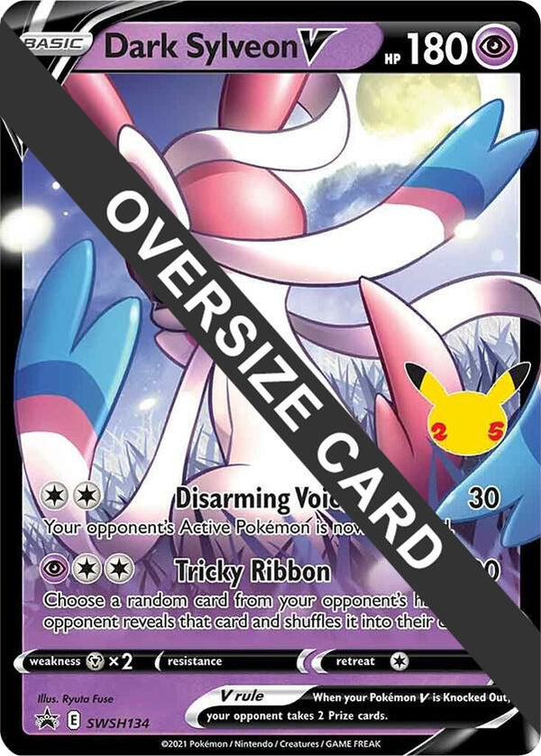 Dark Sylveon V - SWSH134 - Pokémon