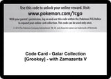 Code Card - Galar Collection [Grookey] - with Zamazenta V - Pokémon