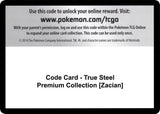 Code Card - True Steel Premium Collection [Zacian] - Pokémon