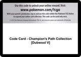 Code Card - Champion's Path Collection [Dubwool V] - Pokémon