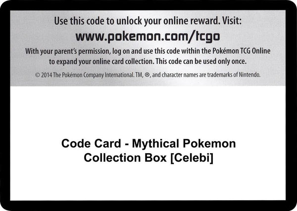 Code Card - Mythical Pokemon Collection Box [Celebi] - Pokémon