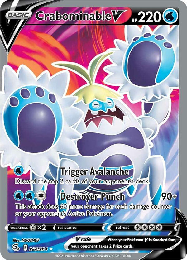 Crabominable V (Full Art) - Pokémon