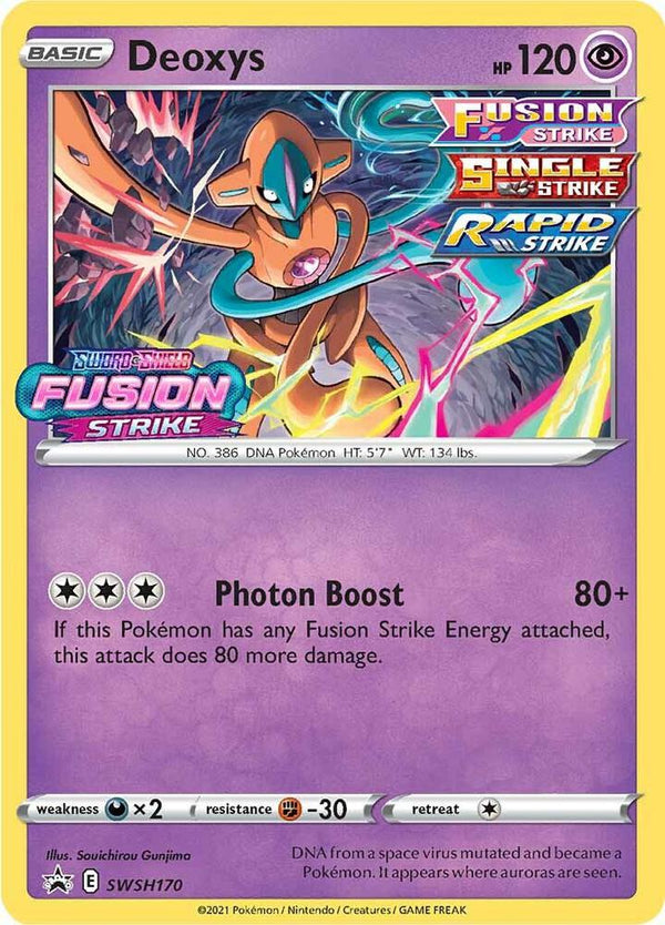 Deoxys - SWSH170 (Prerelease) - Pokémon
