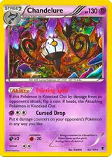 Chandelure - 43/119 (Cosmos Holo) - Pokémon