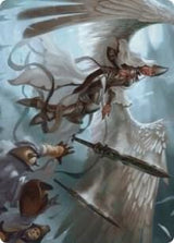 Angelic Quartermaster Art Card - Magic: The Gathering