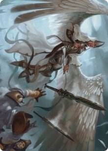 Angelic Quartermaster Art Card - Magic: The Gathering