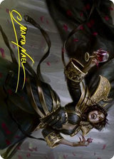 Bloodcrazed Socialite Art Card (Gold-Stamped Signature) - Magic: The Gathering