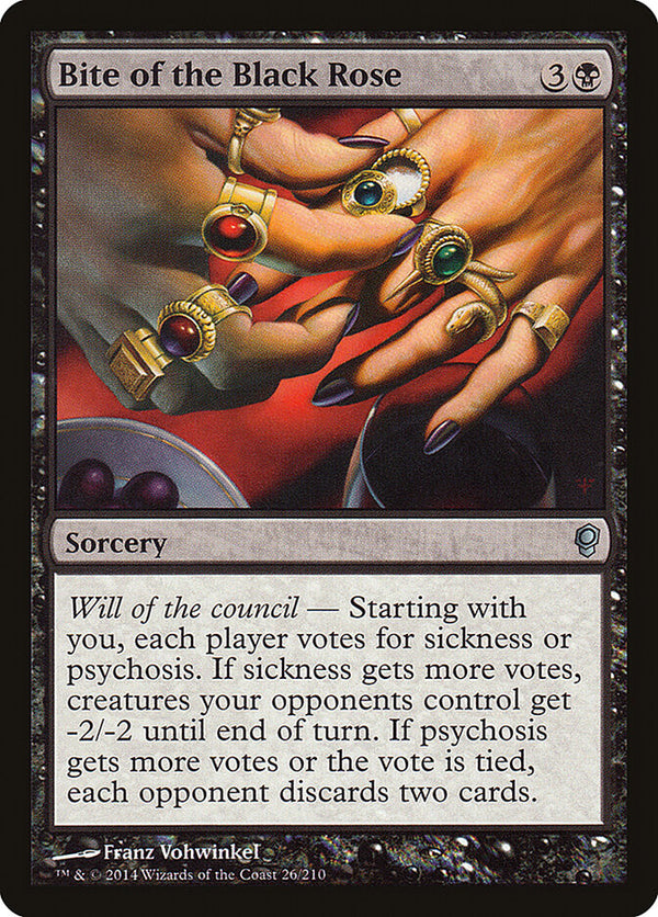 Bite of the Black Rose - Magic: The Gathering