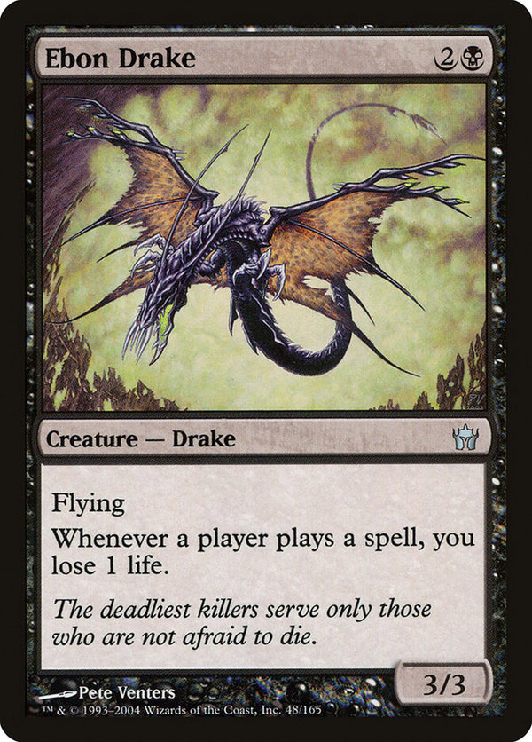 Ebon Drake - Magic: The Gathering