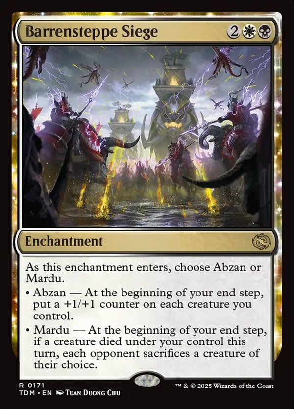 Barrensteppe Siege - Magic: The Gathering